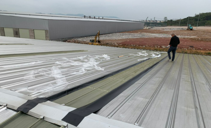 濠江厂房屋面防水维修案例